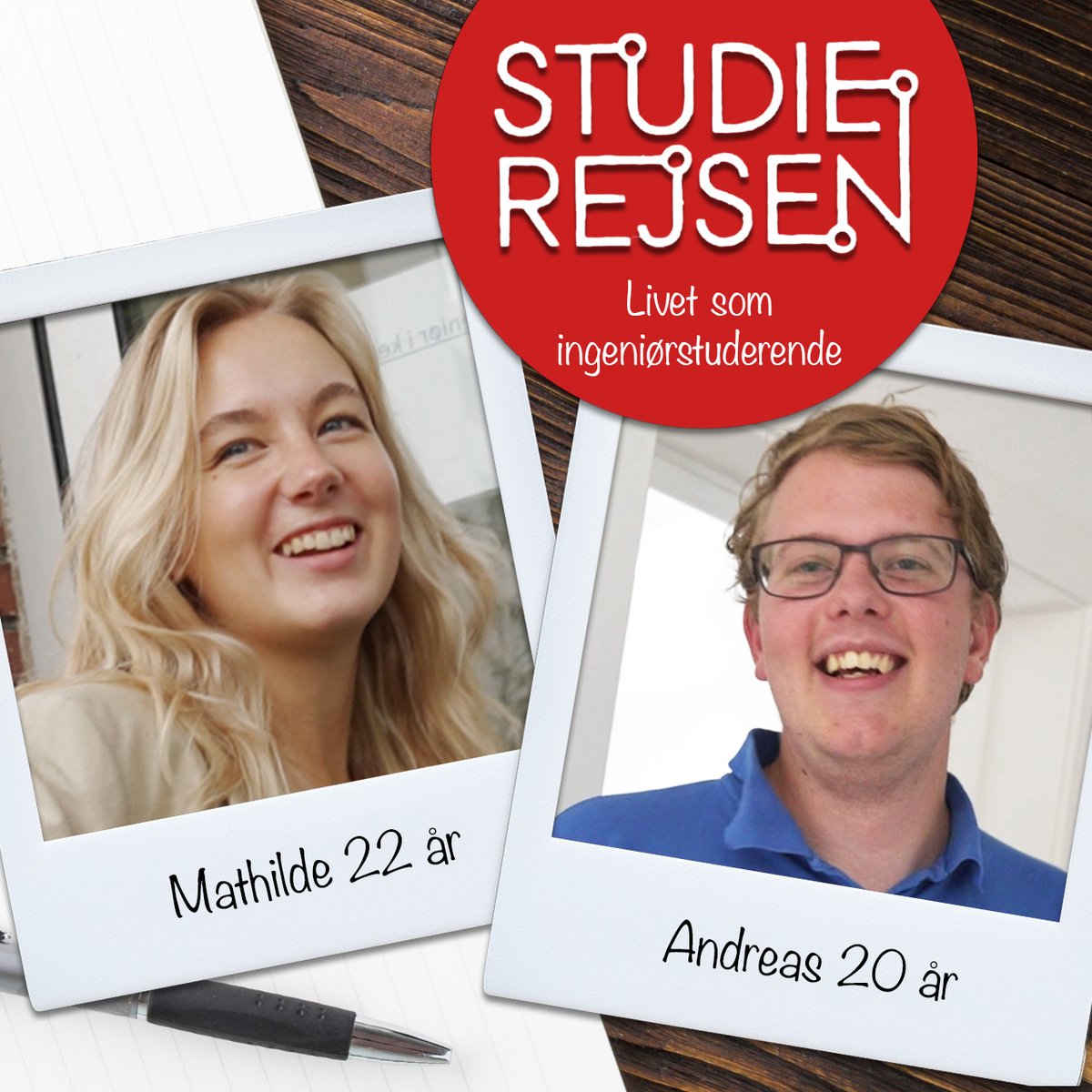  Studierejsen er en dokumentarserie, der i denne sæson følger Emma og Magnus og deres liv som studerende på Aarhus Universitet.