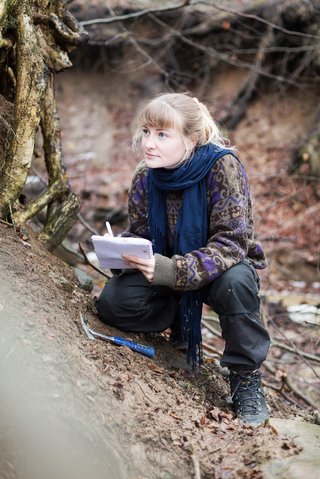 Ida-Emilie Nilsson, studerende på Geoscience, Aarhus Universitet. Foto: Melissa Yildirim, AU Foto.