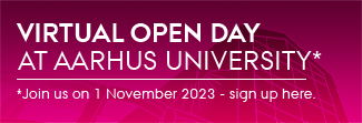 Join us at Virtual Open Day at Aarhus University on 1 November 2023. Sign up here.