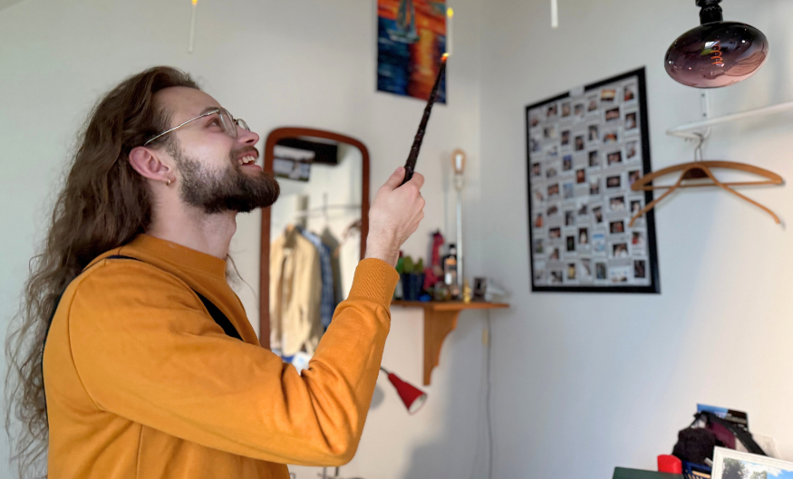 Thor læser Nanoscience på 2. semester