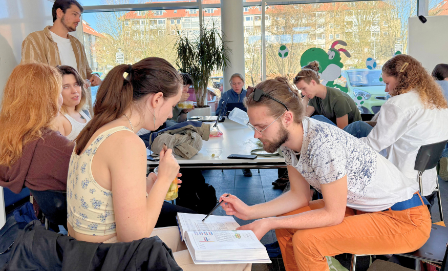 Studiegruppearbejde på Nanoscience
