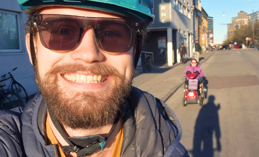 Afsted på cykeltur til koraftan